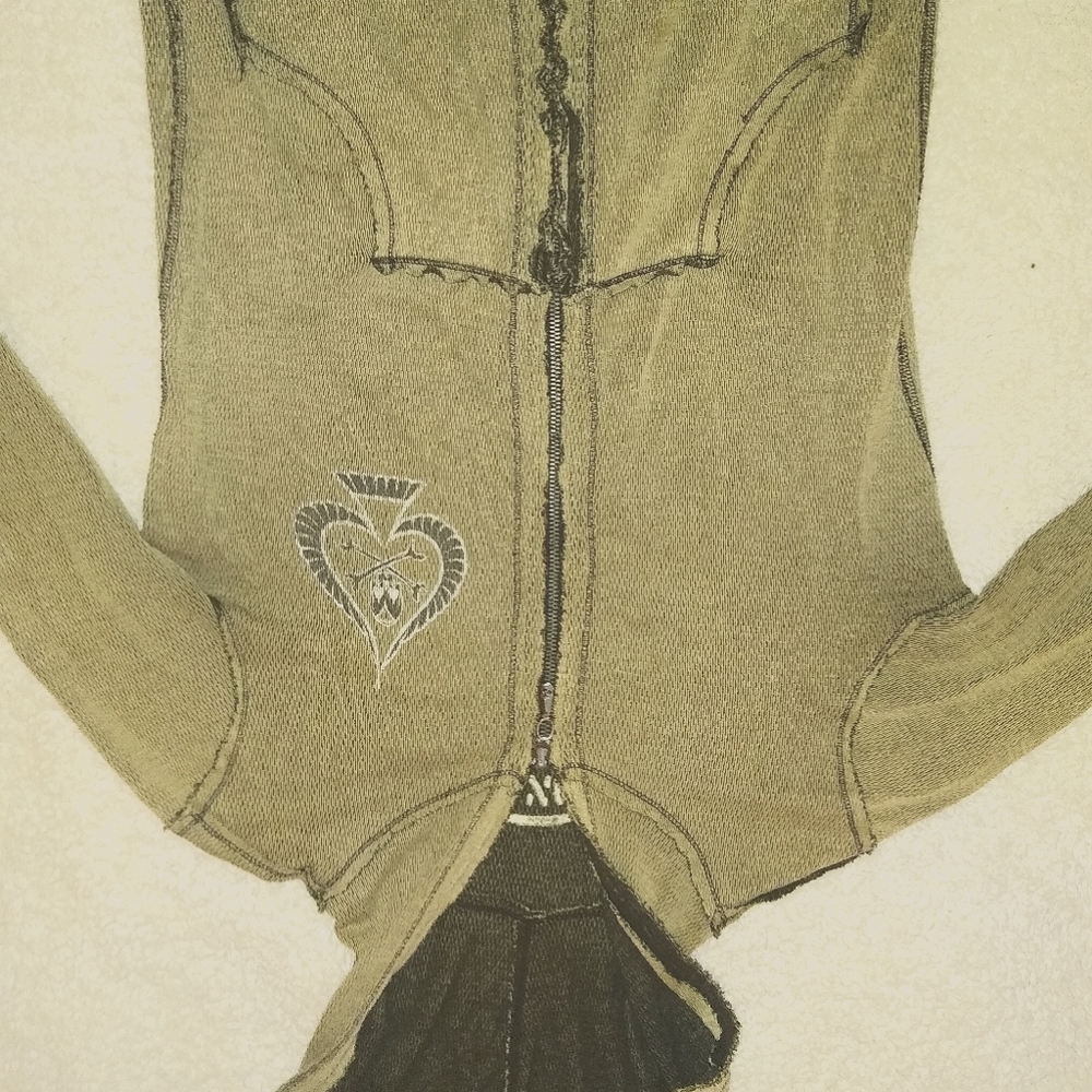 AFFLICTION REVERSIBLE HOODIE